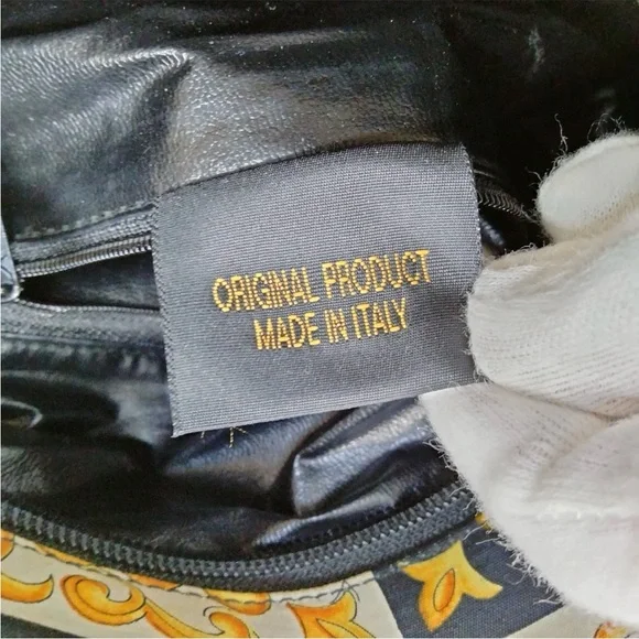 Versace Baroque Fabric Tote Bag EUC - Picture 9 of 15